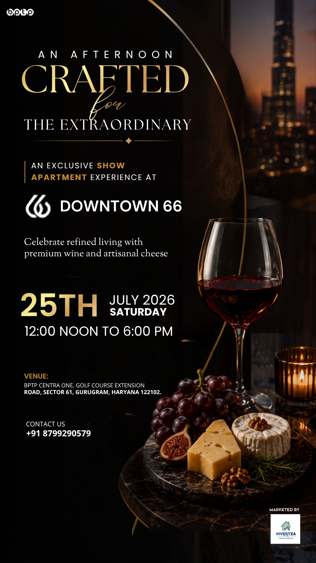 Investza Homes Facebook ad from Jul 9, 2026