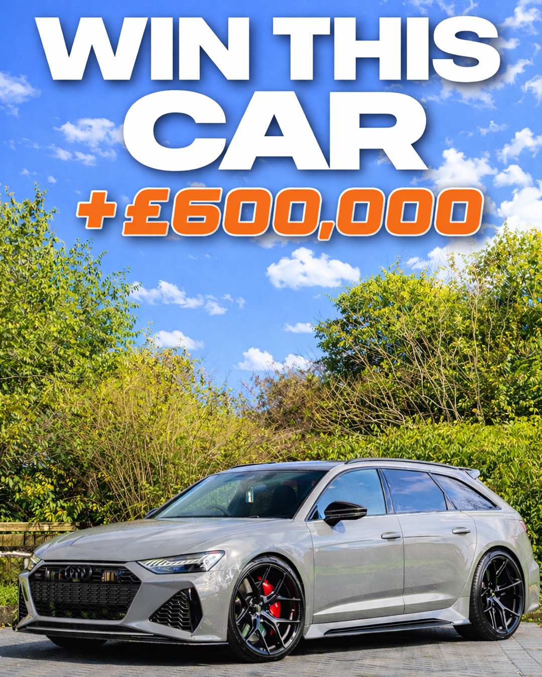 Dream Car Giveaways Facebook ad