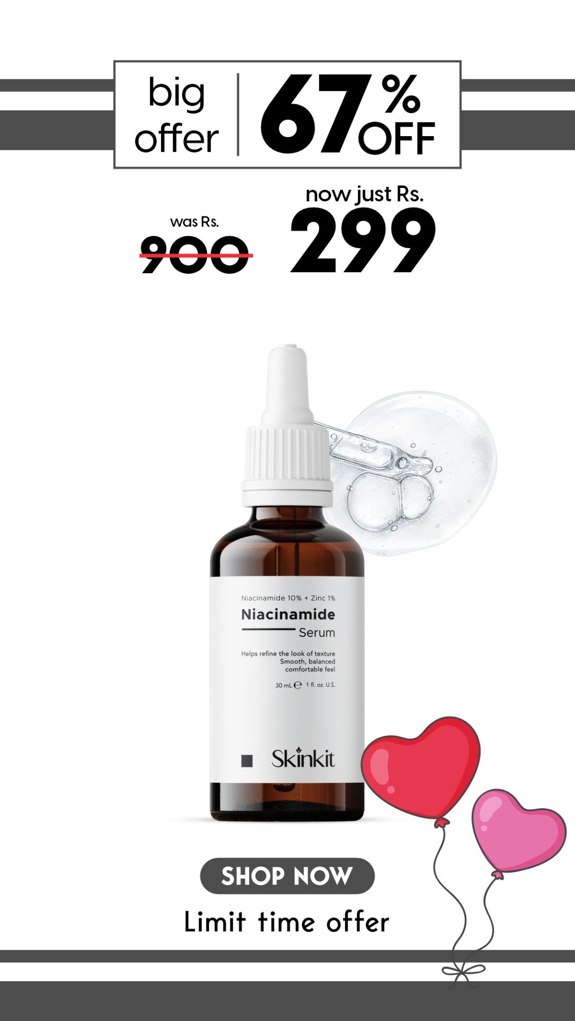 Skin Kit Facebook ad
