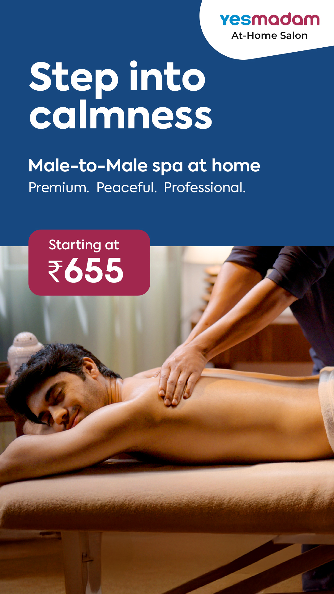YesMadam App Facebook ad