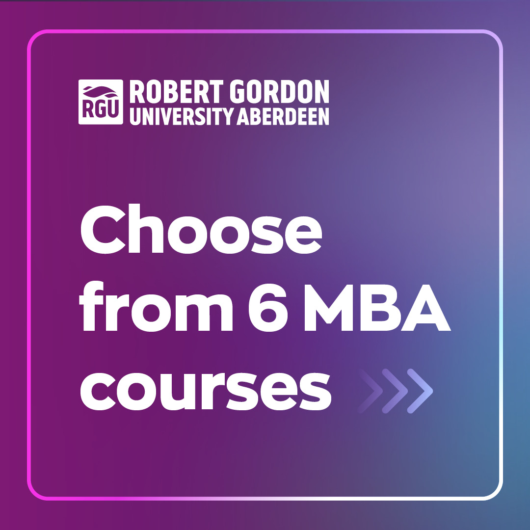 Robert Gordon University Facebook ad