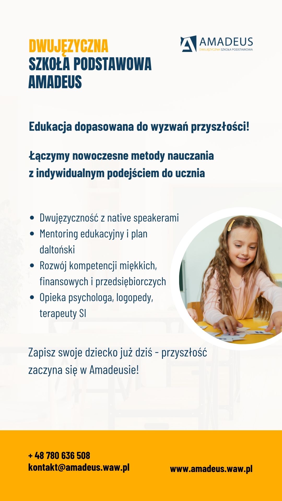 Amadeus - Szkoła Podstawowa ad creative