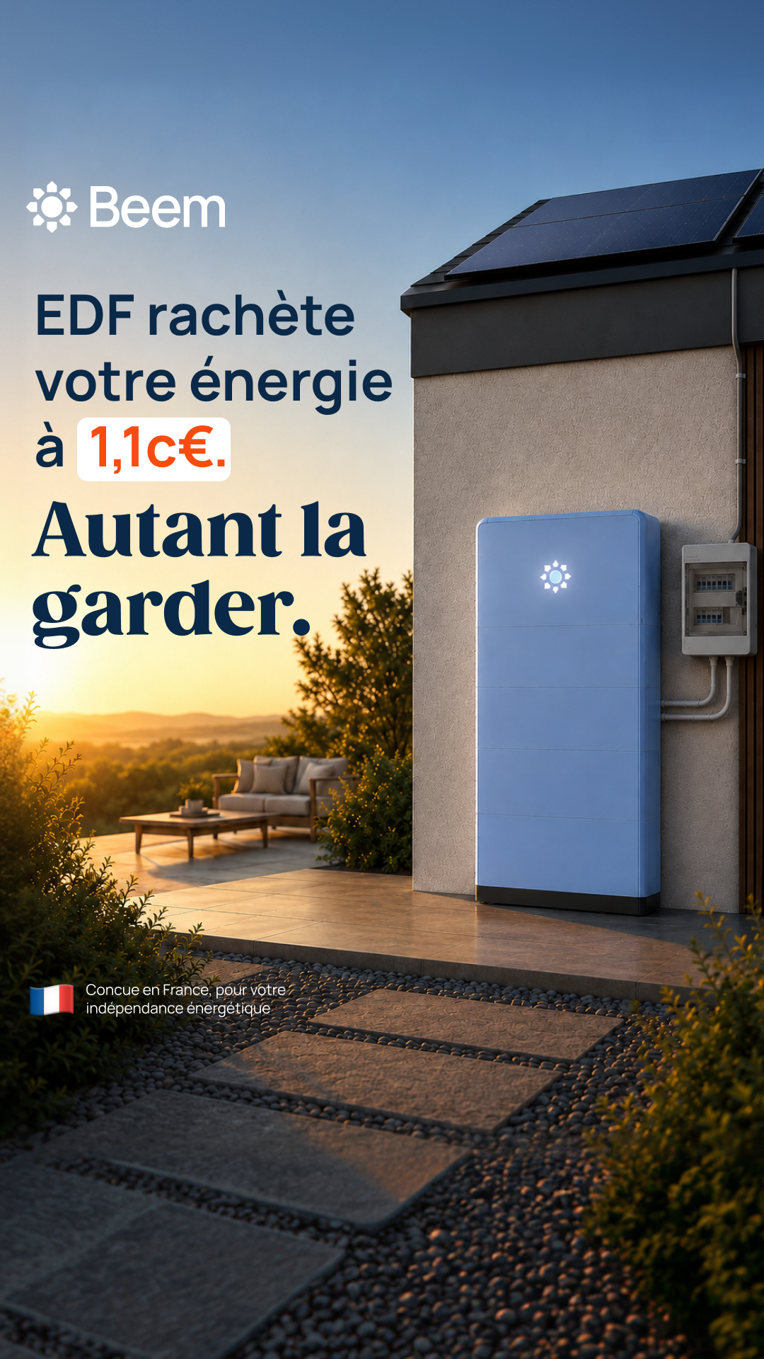 Beem Energy Facebook ad