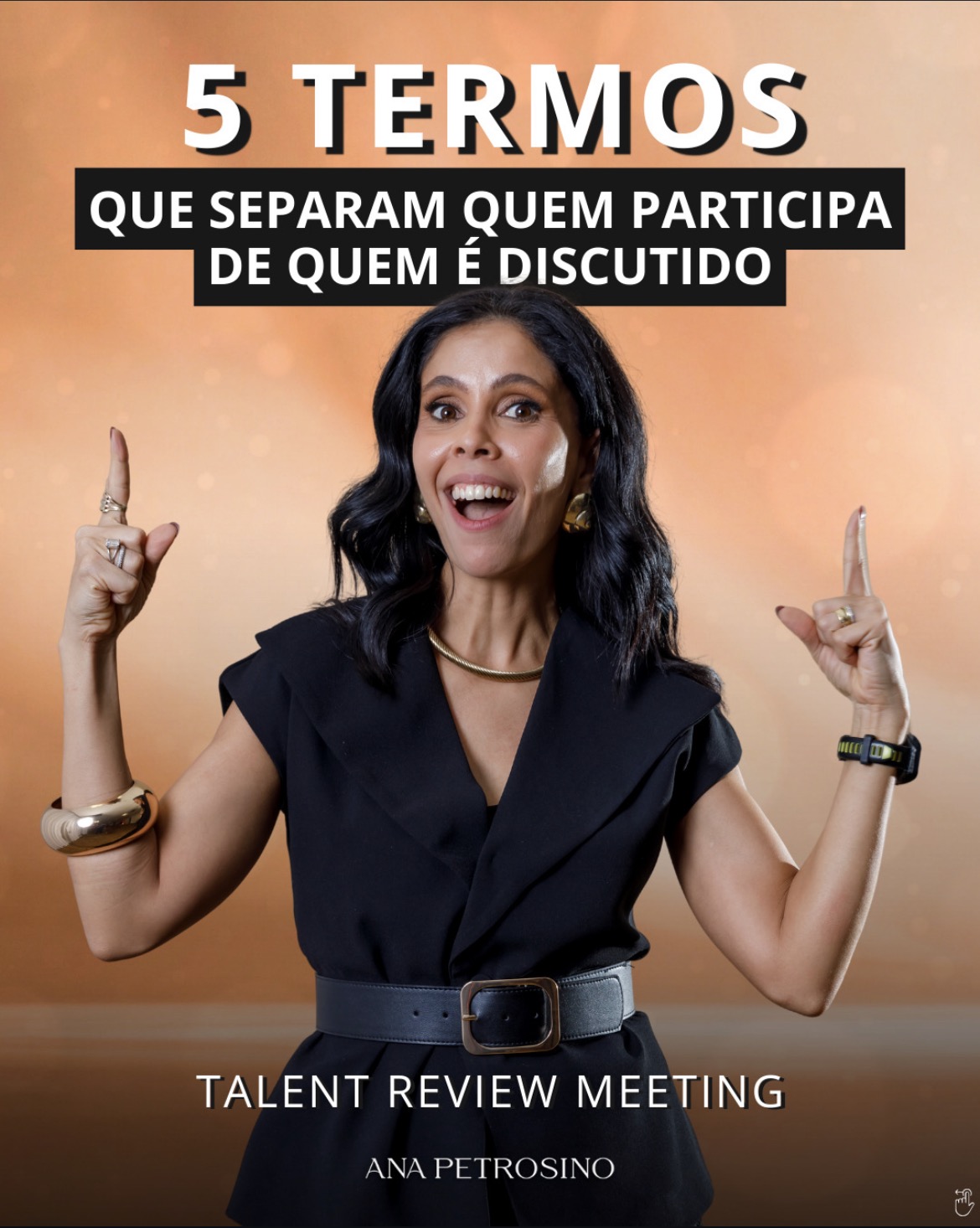 Ana Petrosino Facebook ad: Esses termos não são vocabulário bonito de RH.