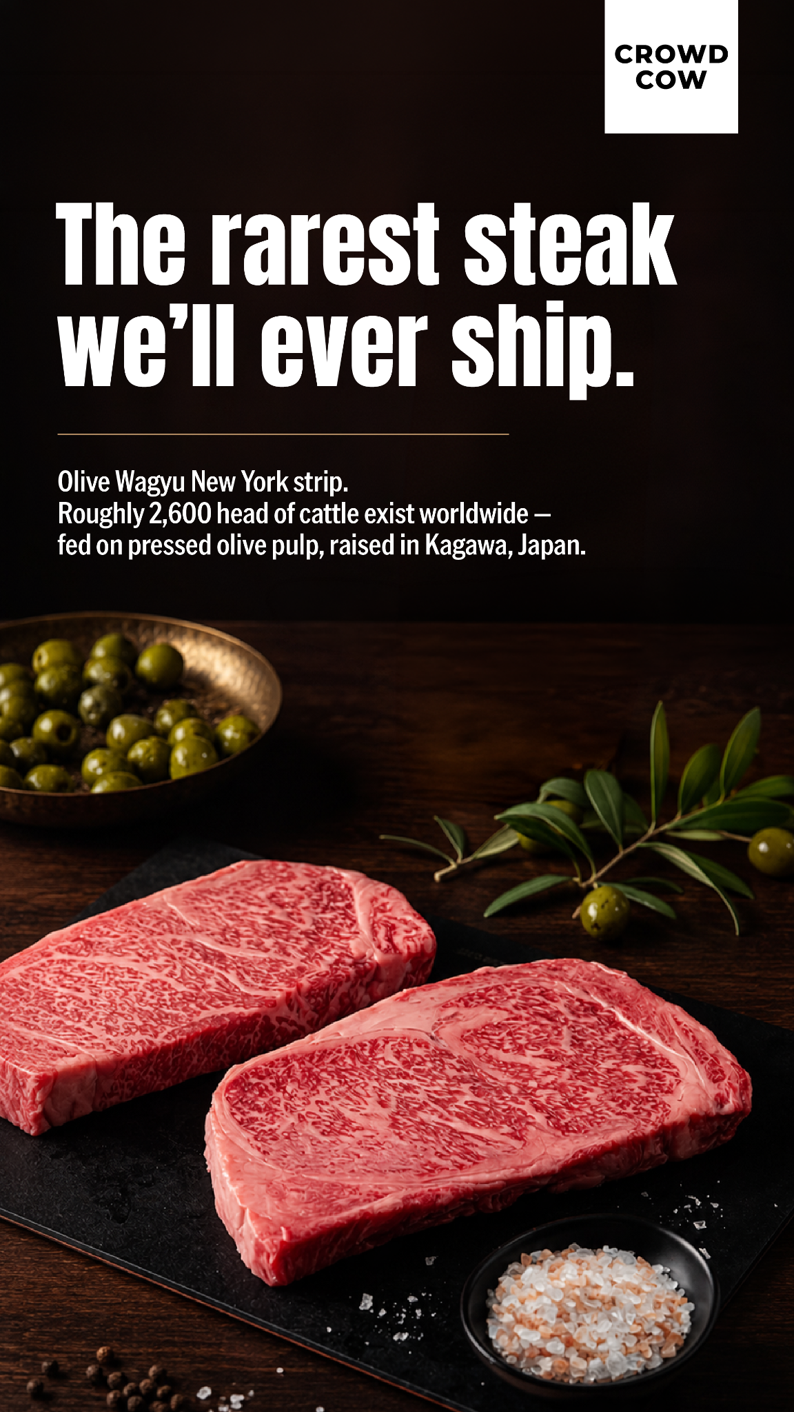 Crowd Cow Facebook ad