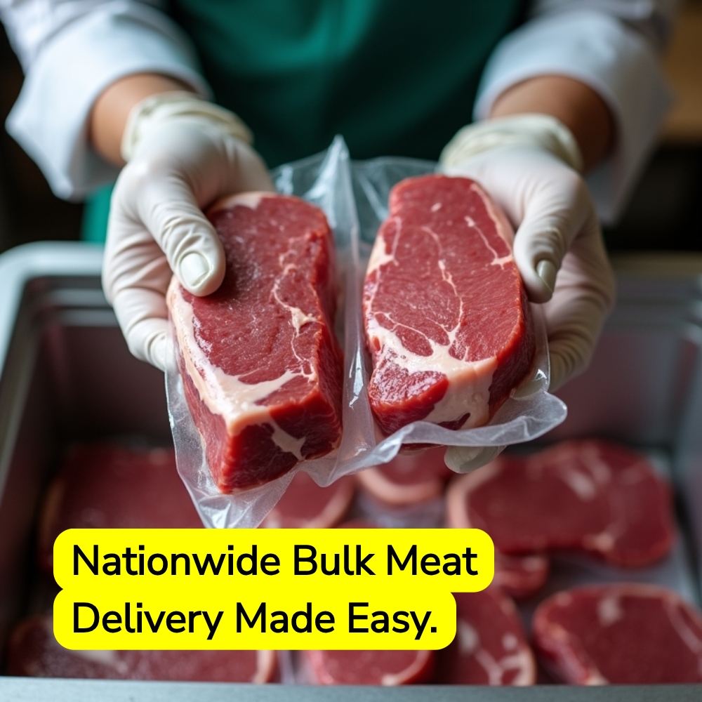 QuickSearches Zenith Facebook ad: Bulk Meat Delivery Nationwide.
