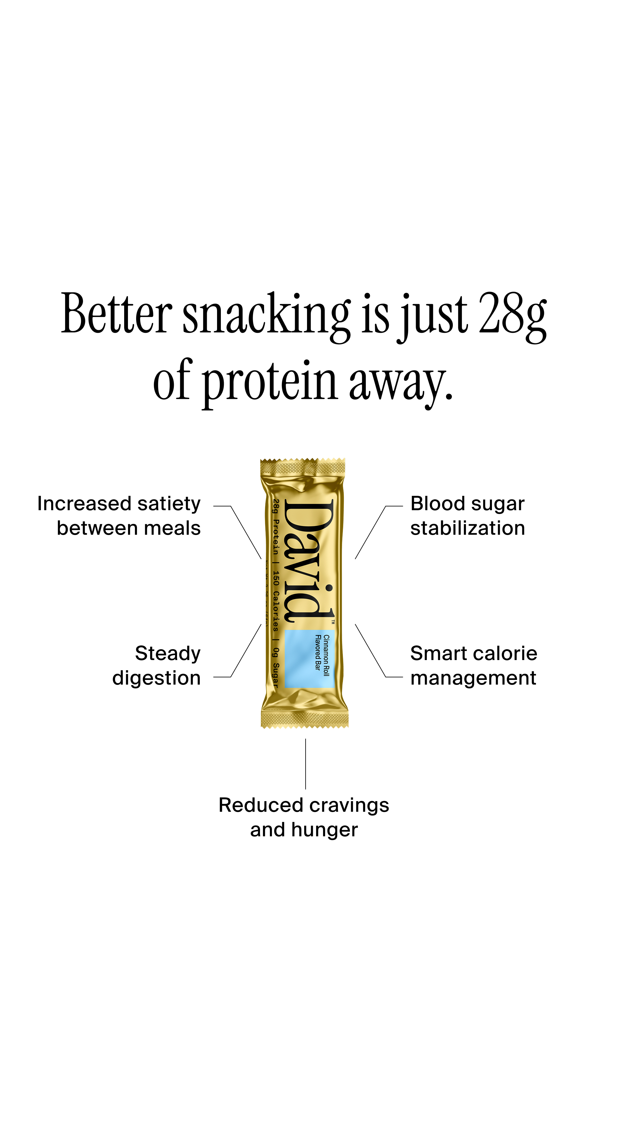 David Protein Facebook ad