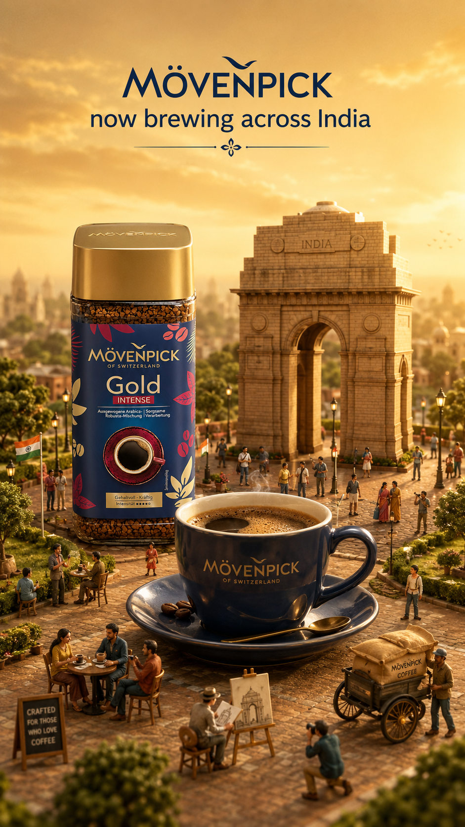 Mövenpick Coffee Facebook ad
