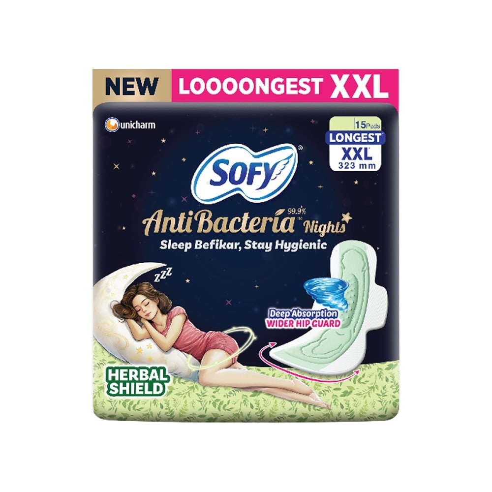 Sofy India Facebook ad: No midnight stress, no constant checks.