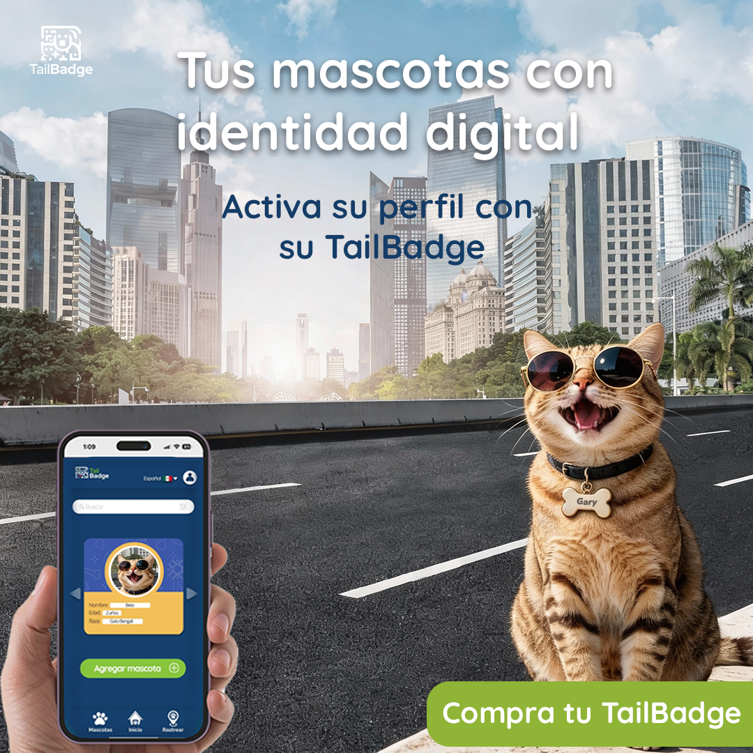 TailBadge Facebook ad: Conoce TailBadge