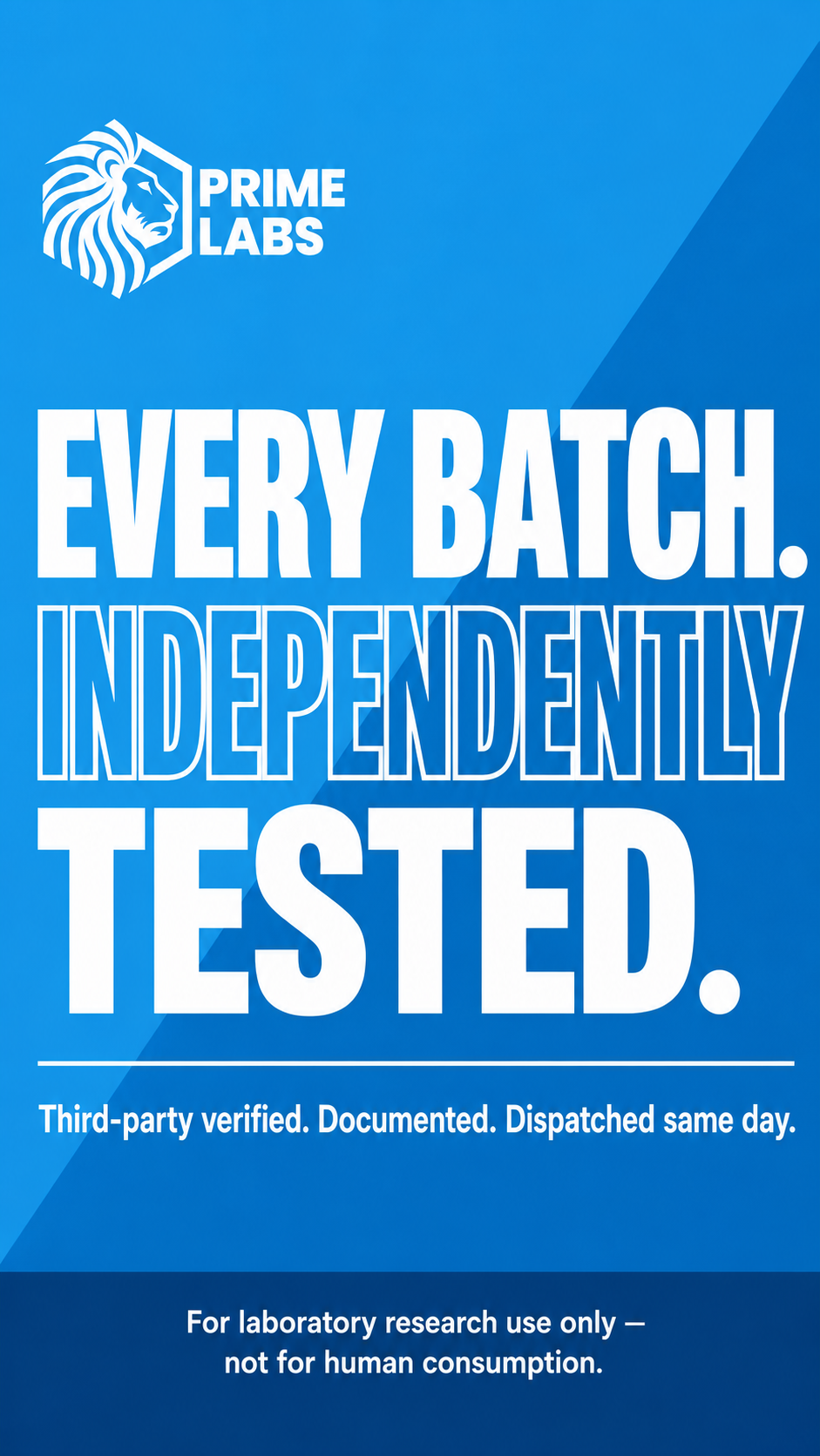 Prime Labs Facebook ad from Jul 8, 2026