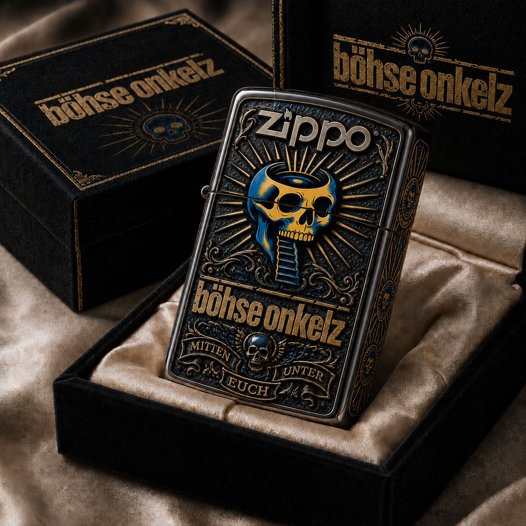 Music Fans Love Facebook ad: Premium BHOK Zippo Lighter V2 BOZL2871