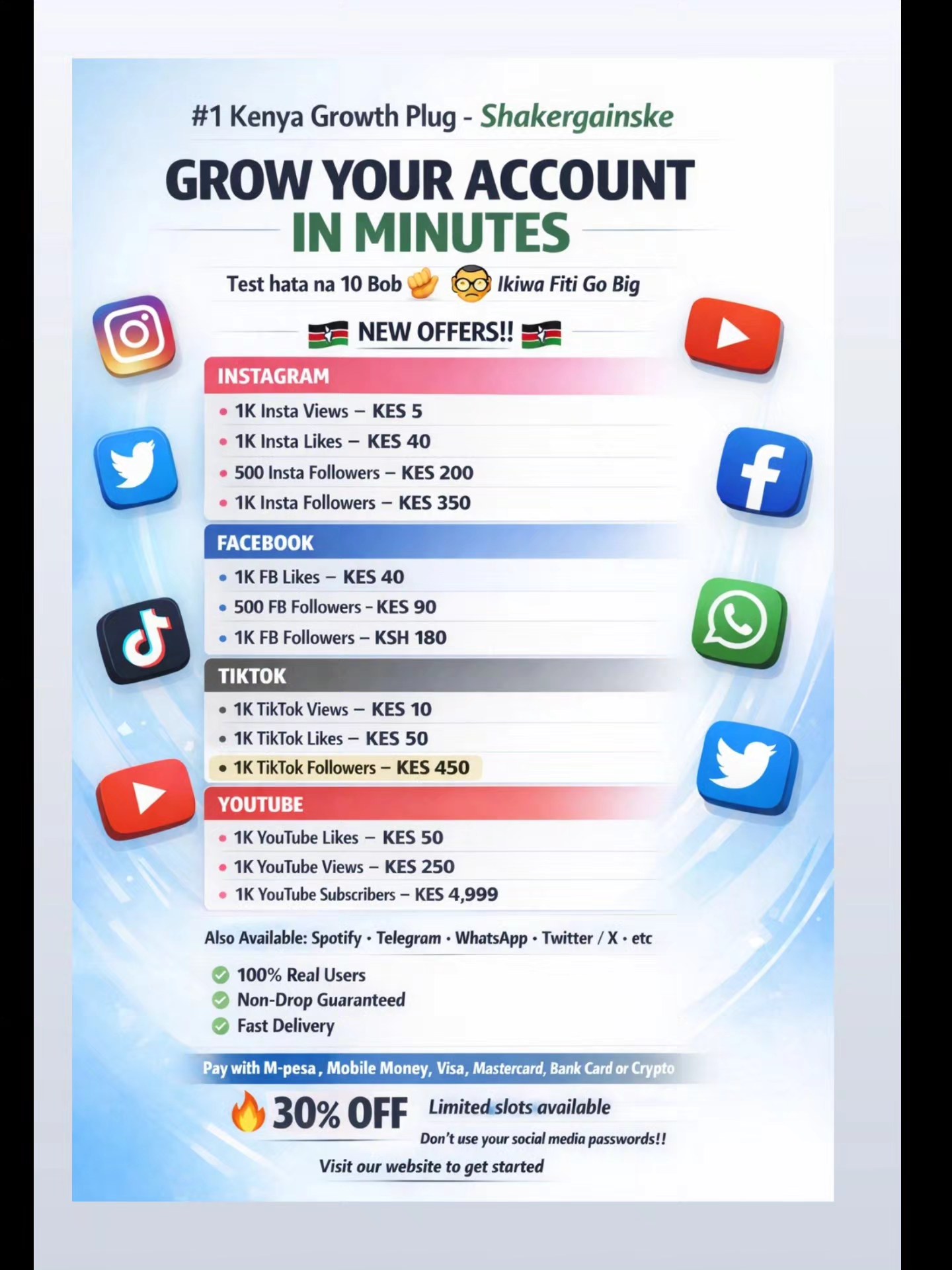 Shaker SMM Panel Facebook ad