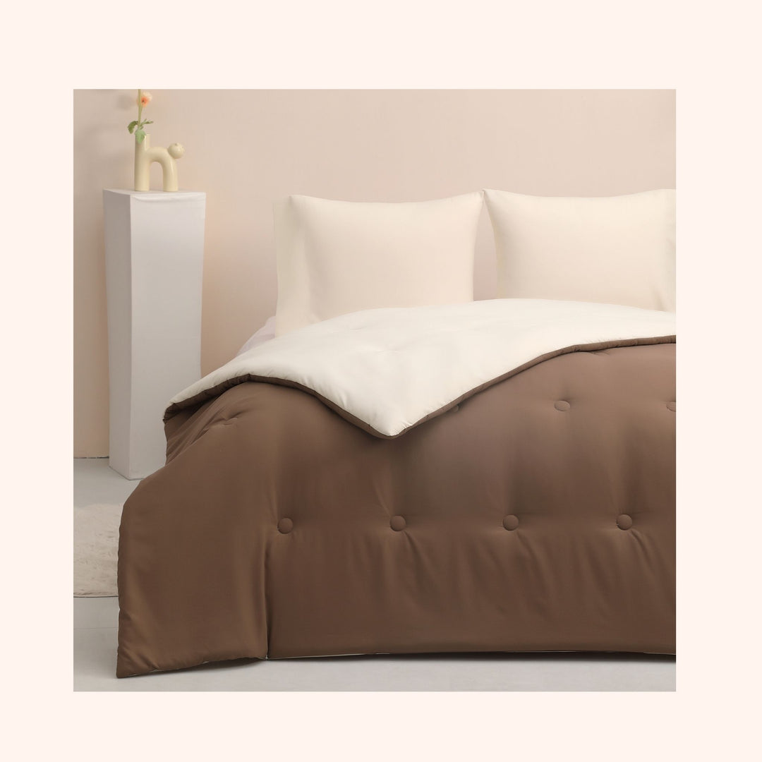 One2Nap Facebook ad: Hoesloze dekbedden, zo comfortabel!