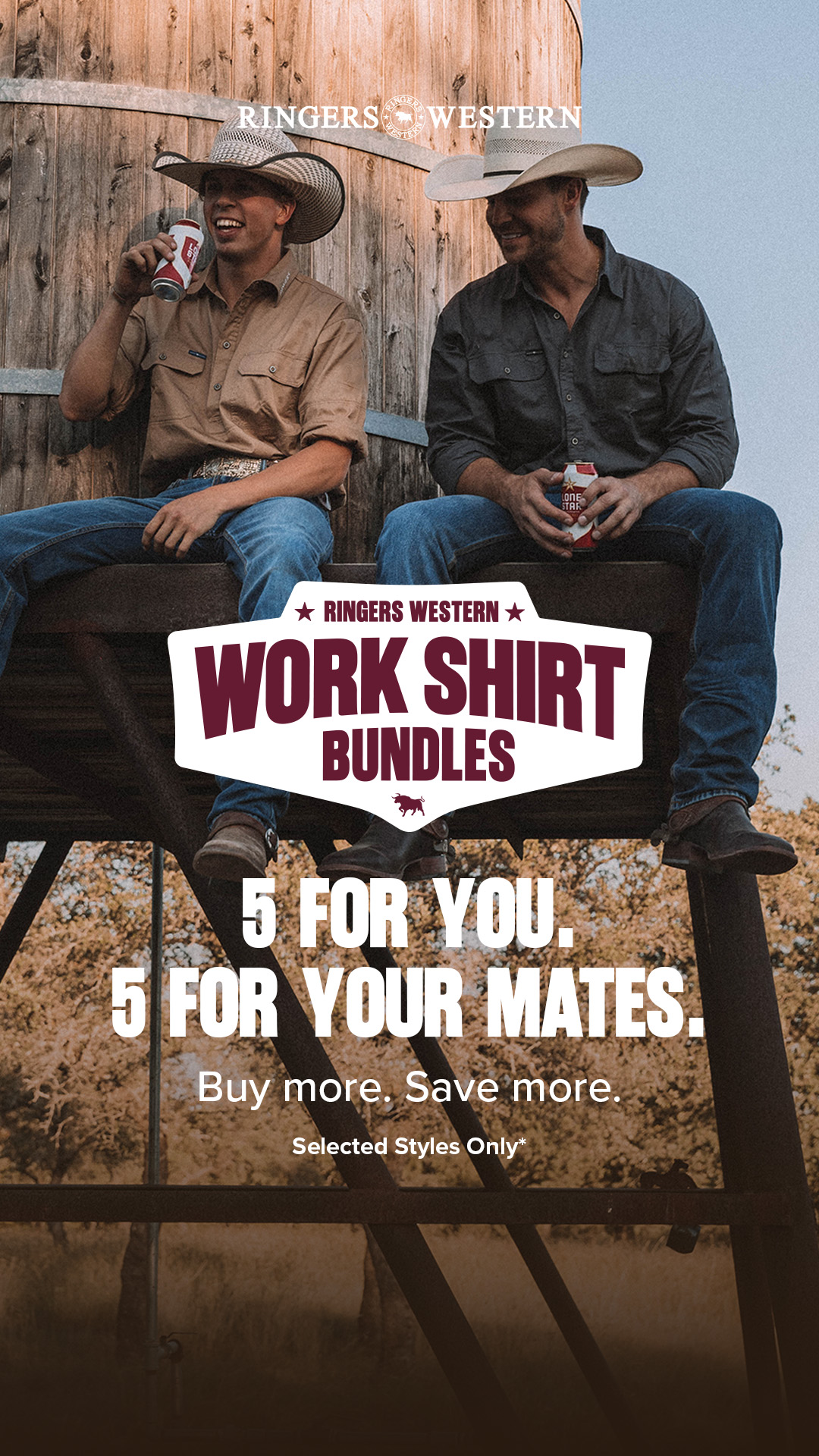 Ringers Western Facebook ad