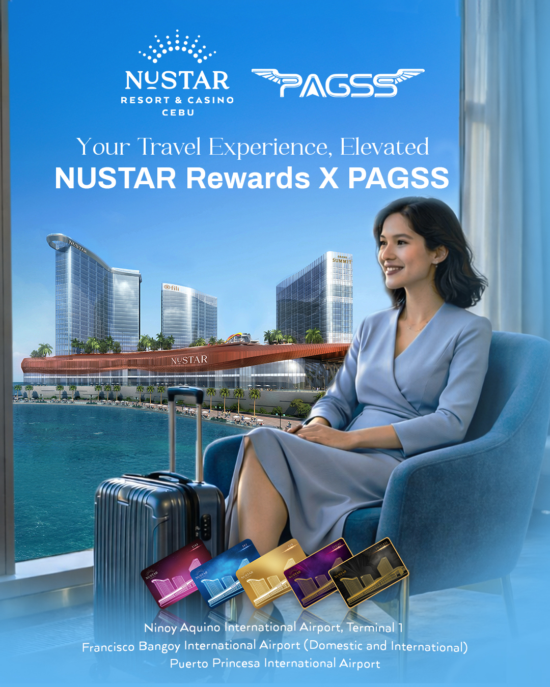 NUSTAR Resort Facebook ad: Fly Without Hassle