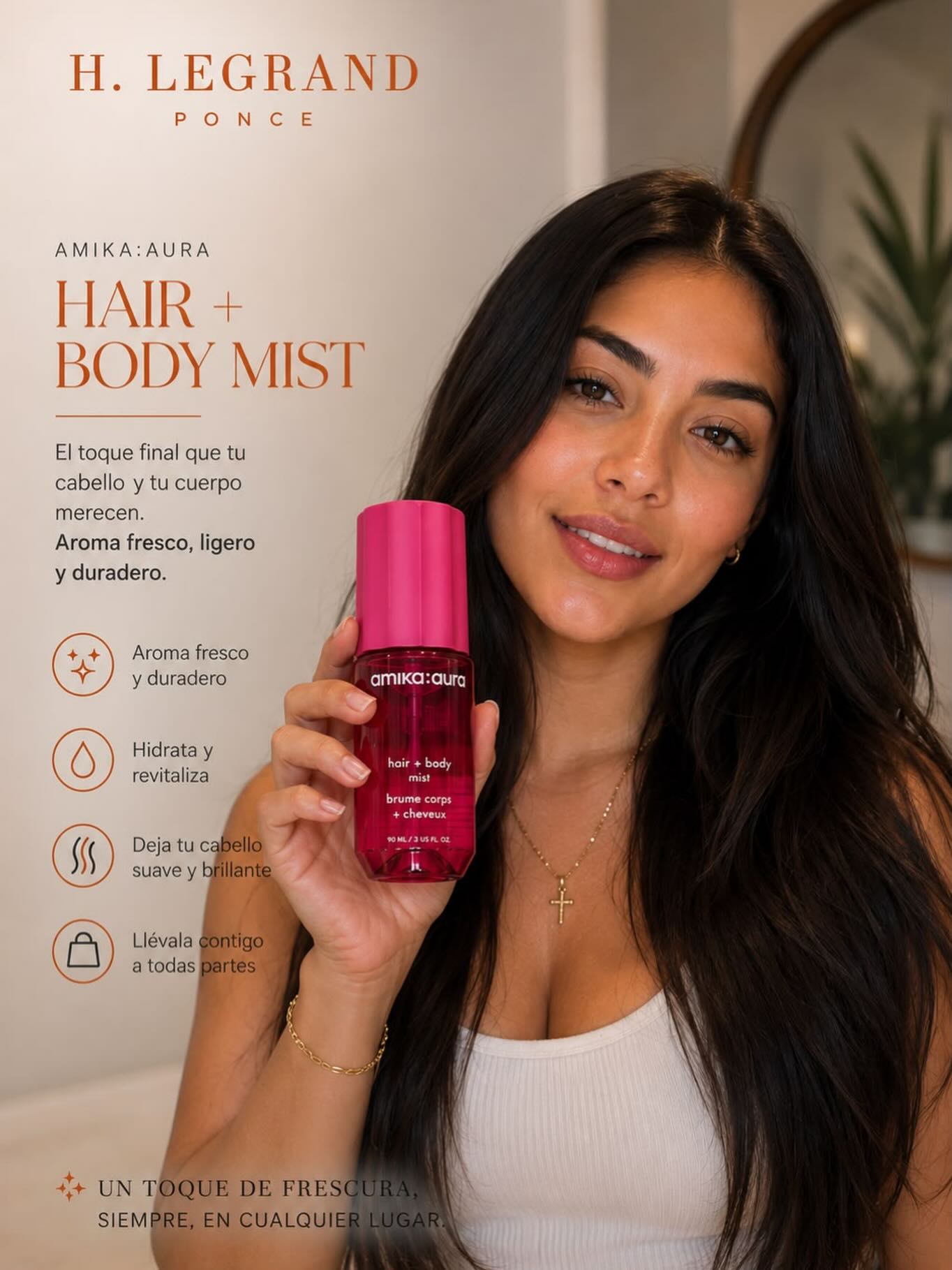 H. Legrand Beauty Supply Ponce Facebook ad: Porque un buen aroma también es parte de…