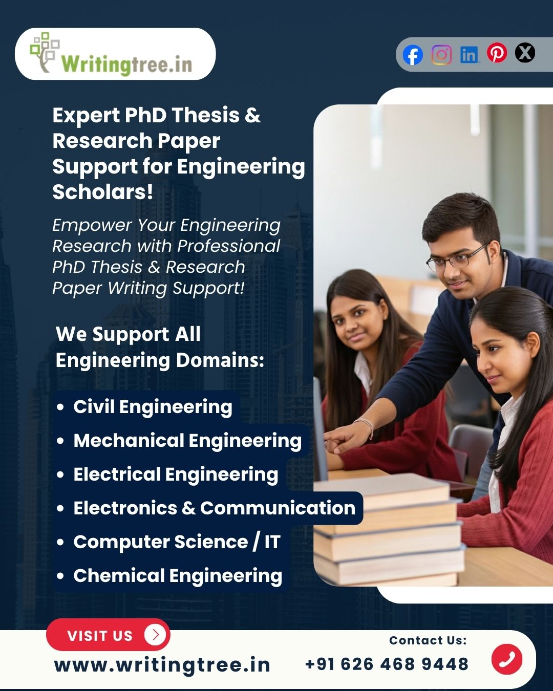 WritingTree Facebook ad: Expert PhD Thesis & Research Paper Support for…