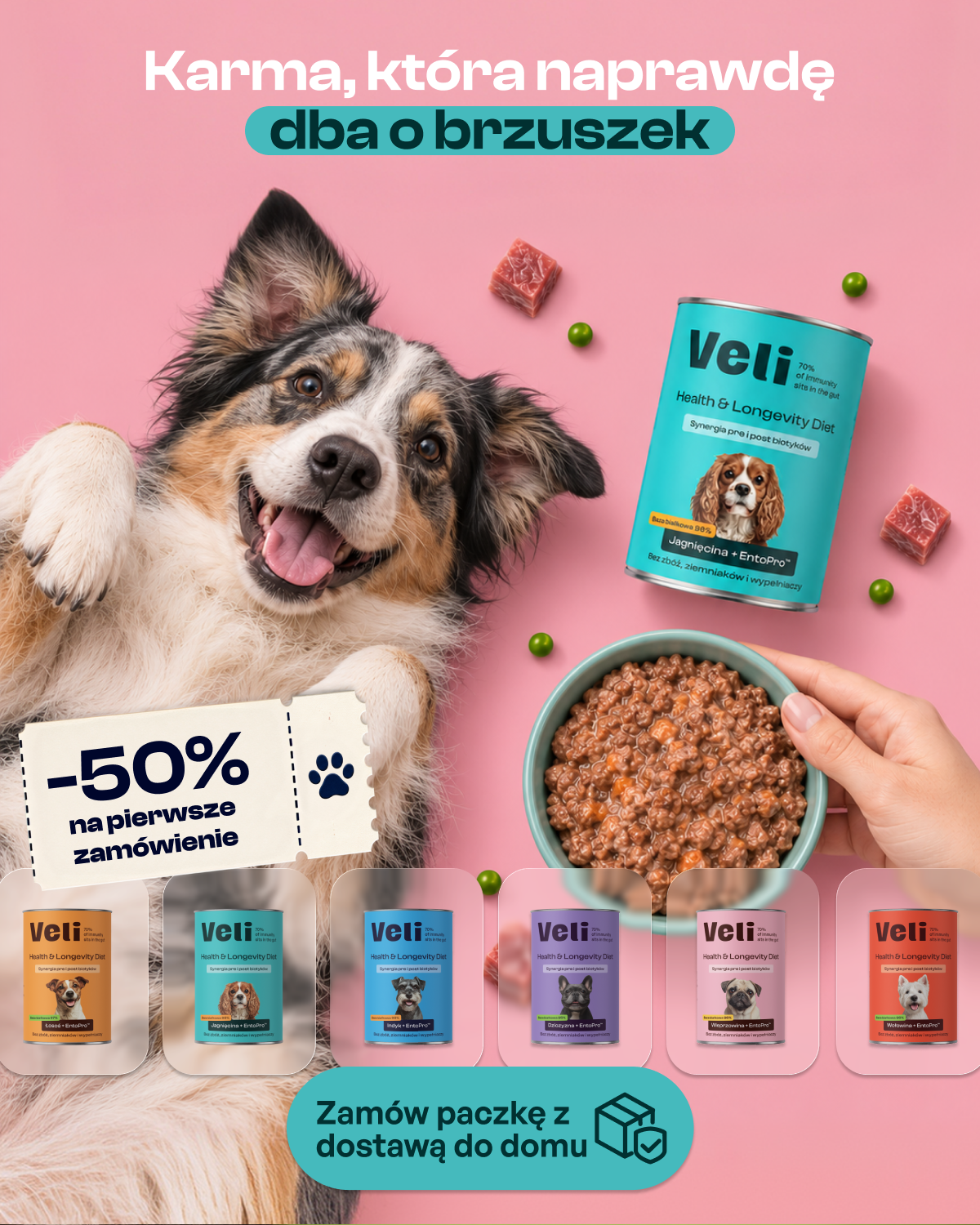VeliPet Facebook ad