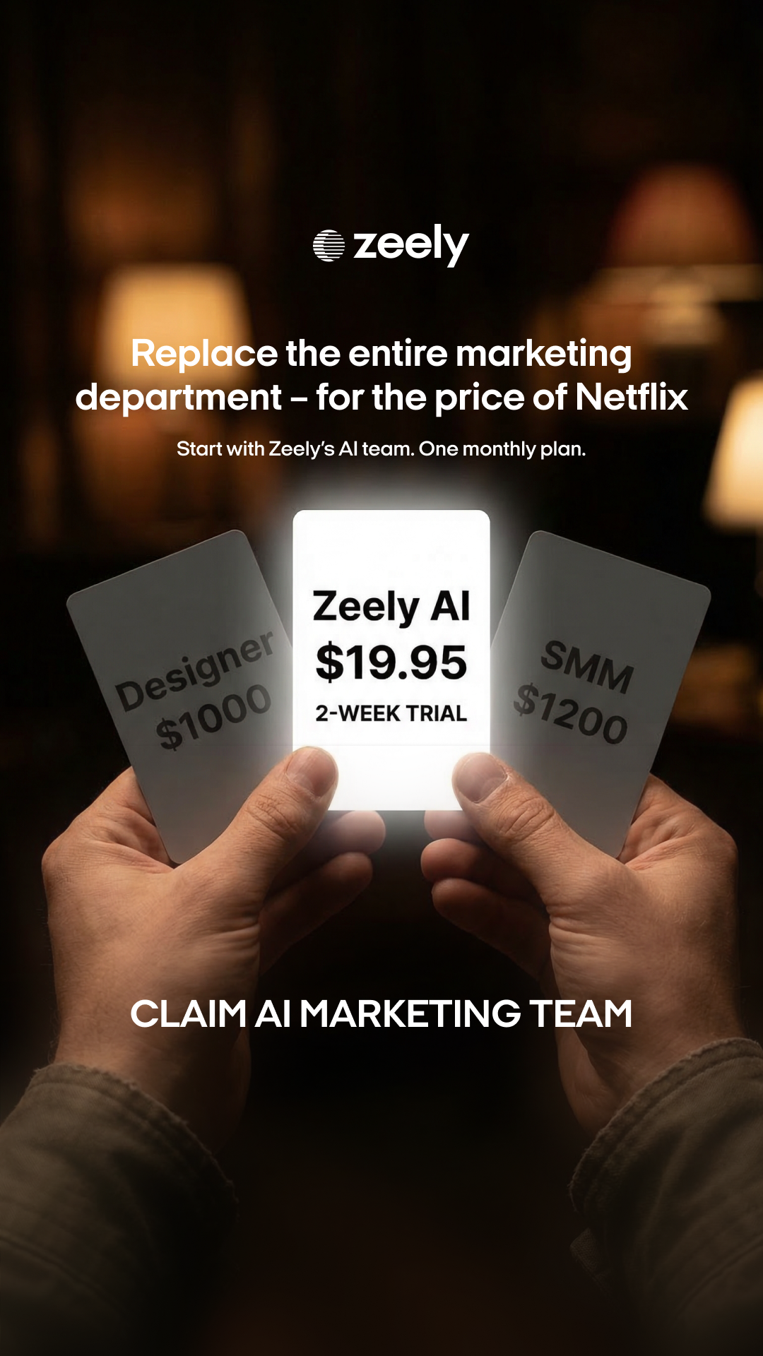 Zeely Facebook ad