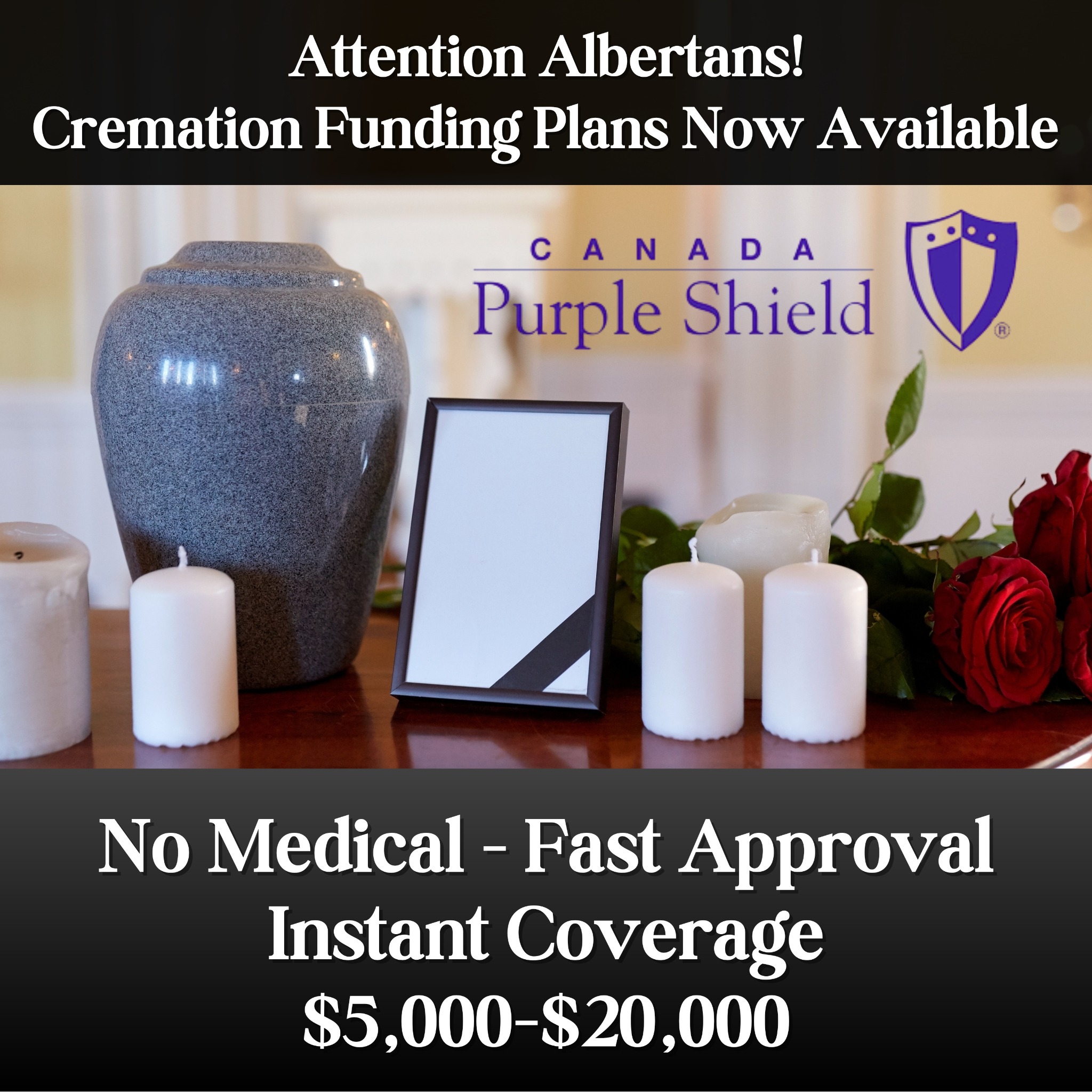 Purple Shield Canada Facebook ad from May 30, 2026