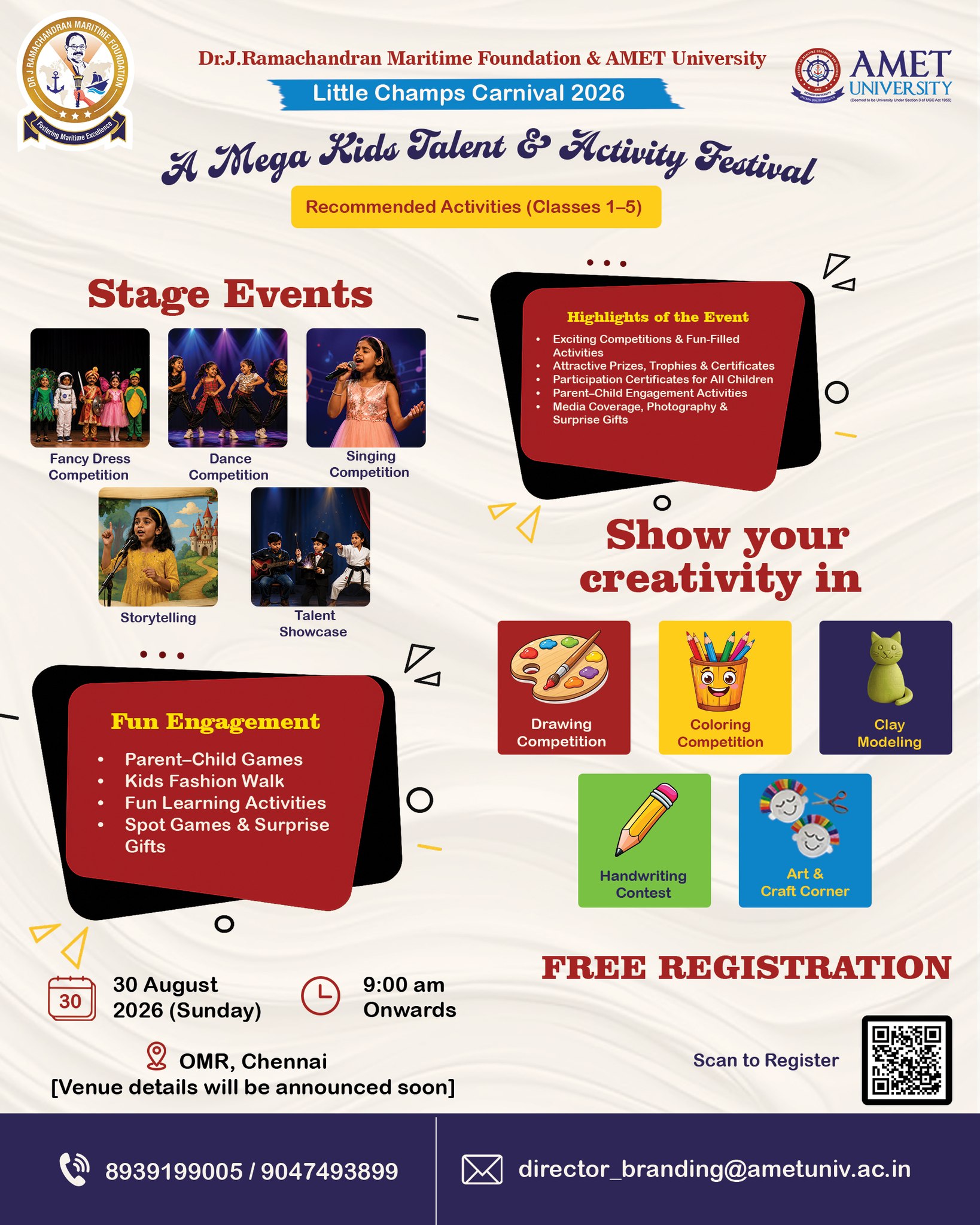 AMET International Facebook ad