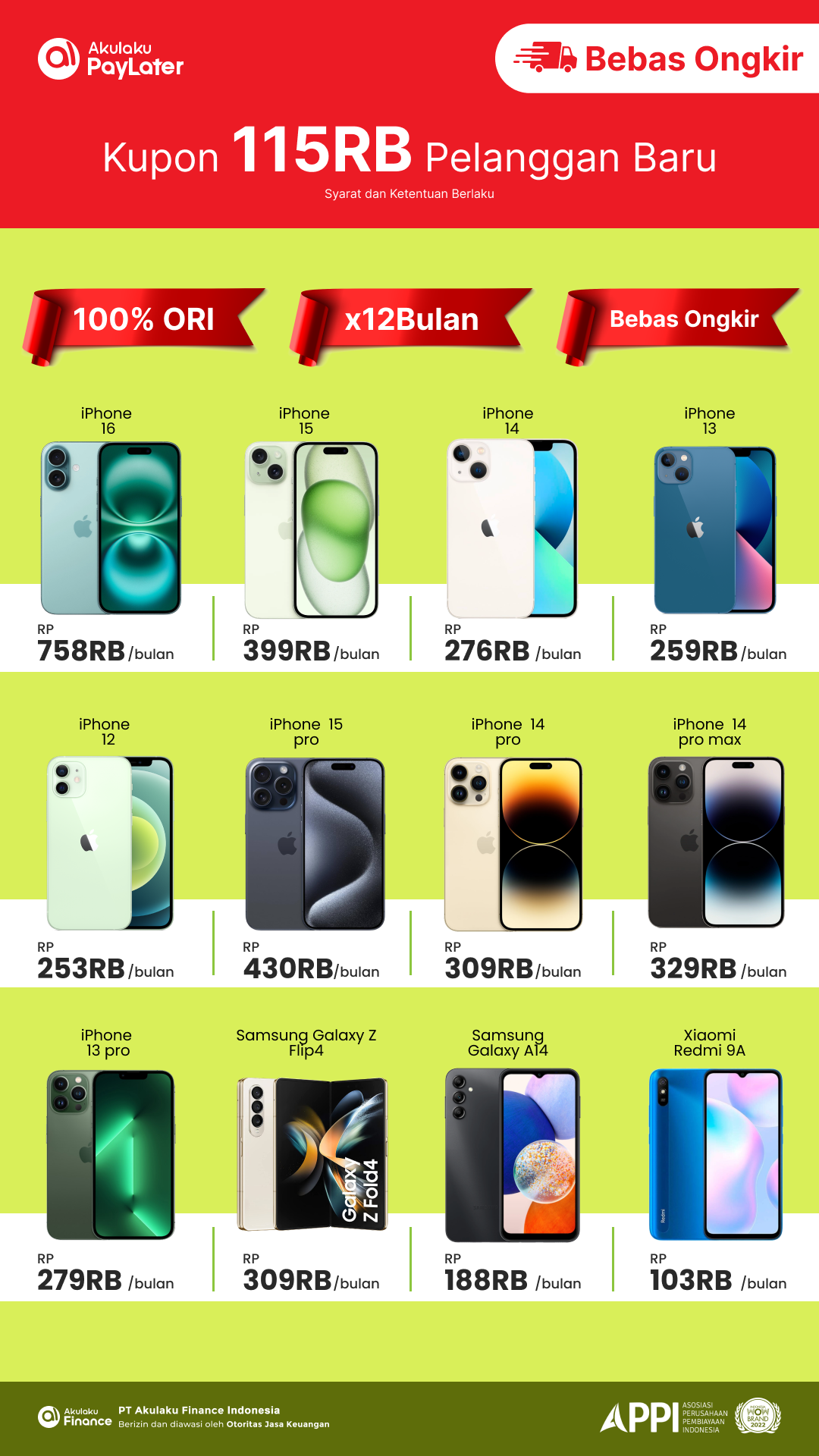 Akulaku Indonesia Facebook ad