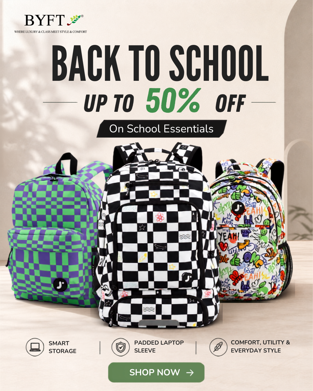 BYFT.Store Facebook ad