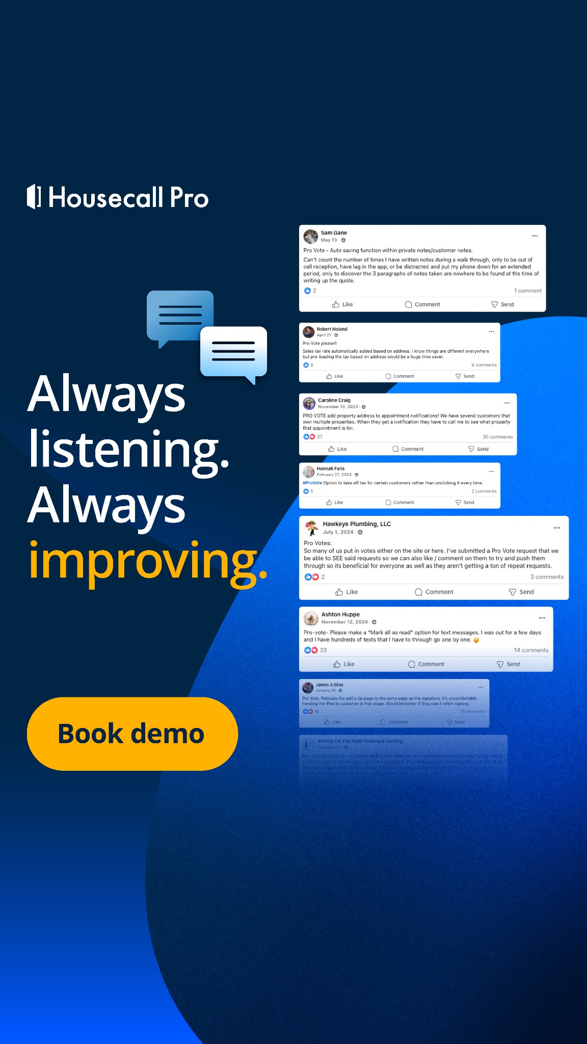 Housecall Pro Facebook ad