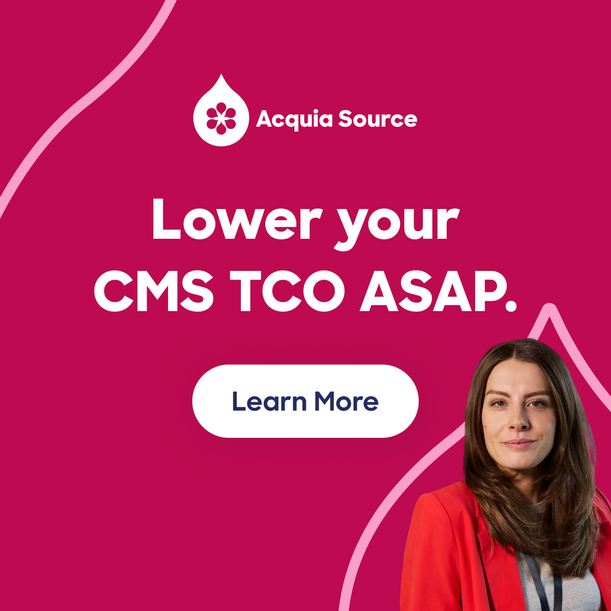 Acquia Facebook ad