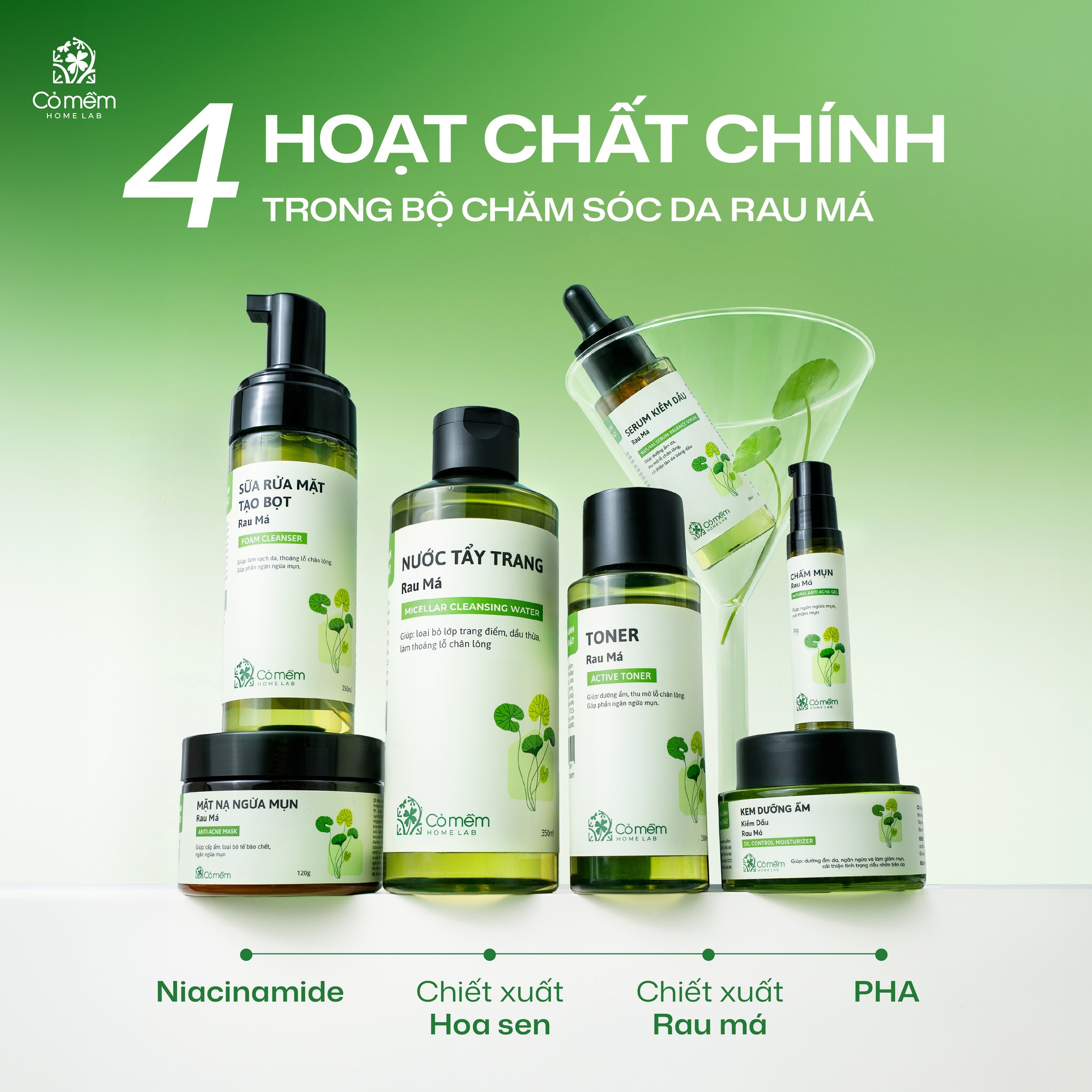Cỏ mềm HomeLab Facebook ad