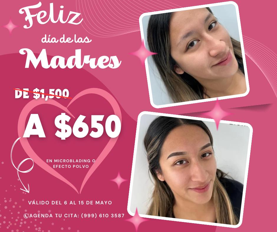Yuca Bonita Beauty Lab Facebook ad: CELEBRA A MAMÁ COMO SE MERECE