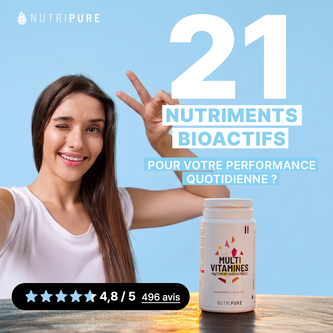 Nutripure Facebook ad: [Best seller] Vitaminez vos journées!