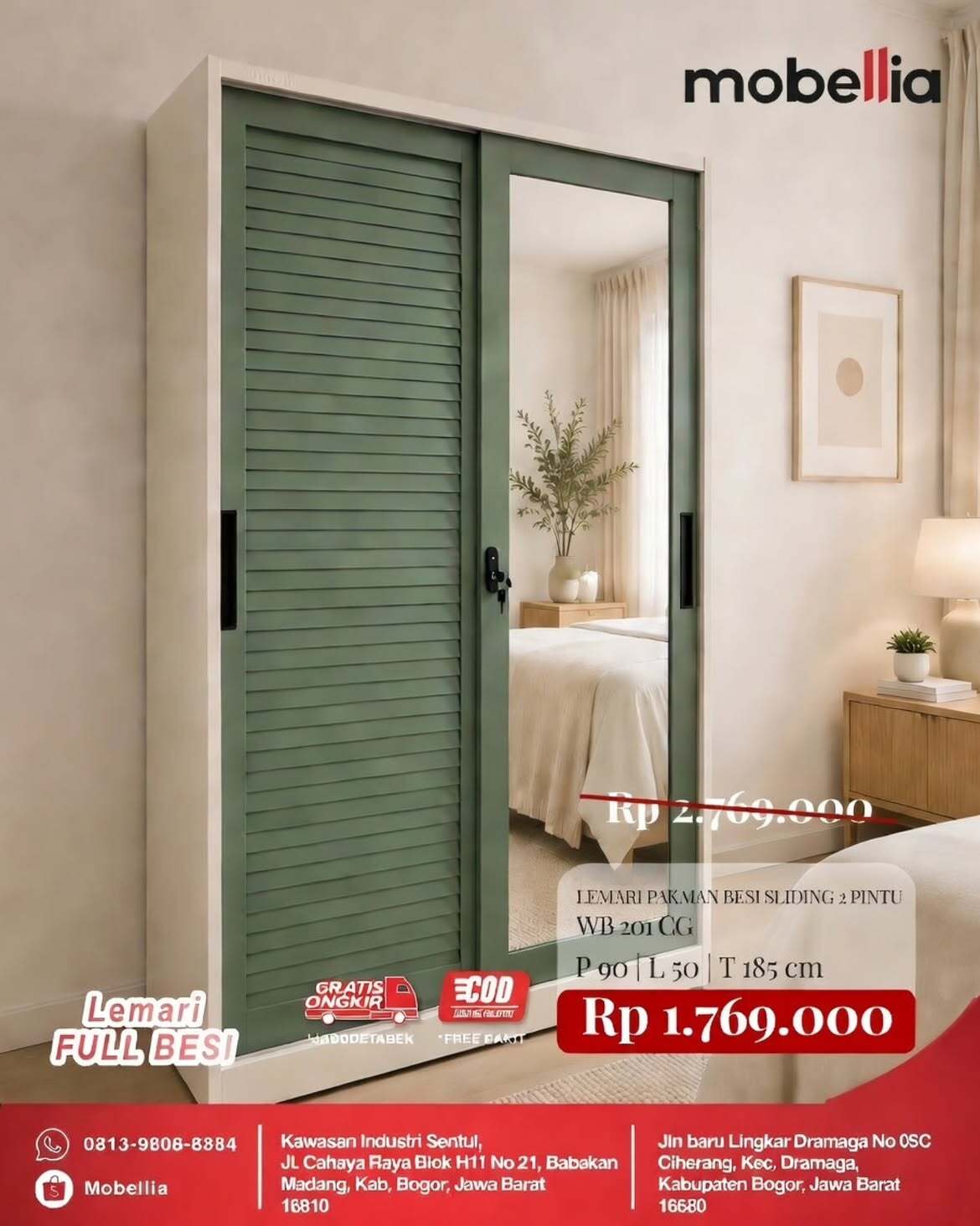 Mobillia Facebook ad: FURNITURE KUAT & TAHAN LAMA?