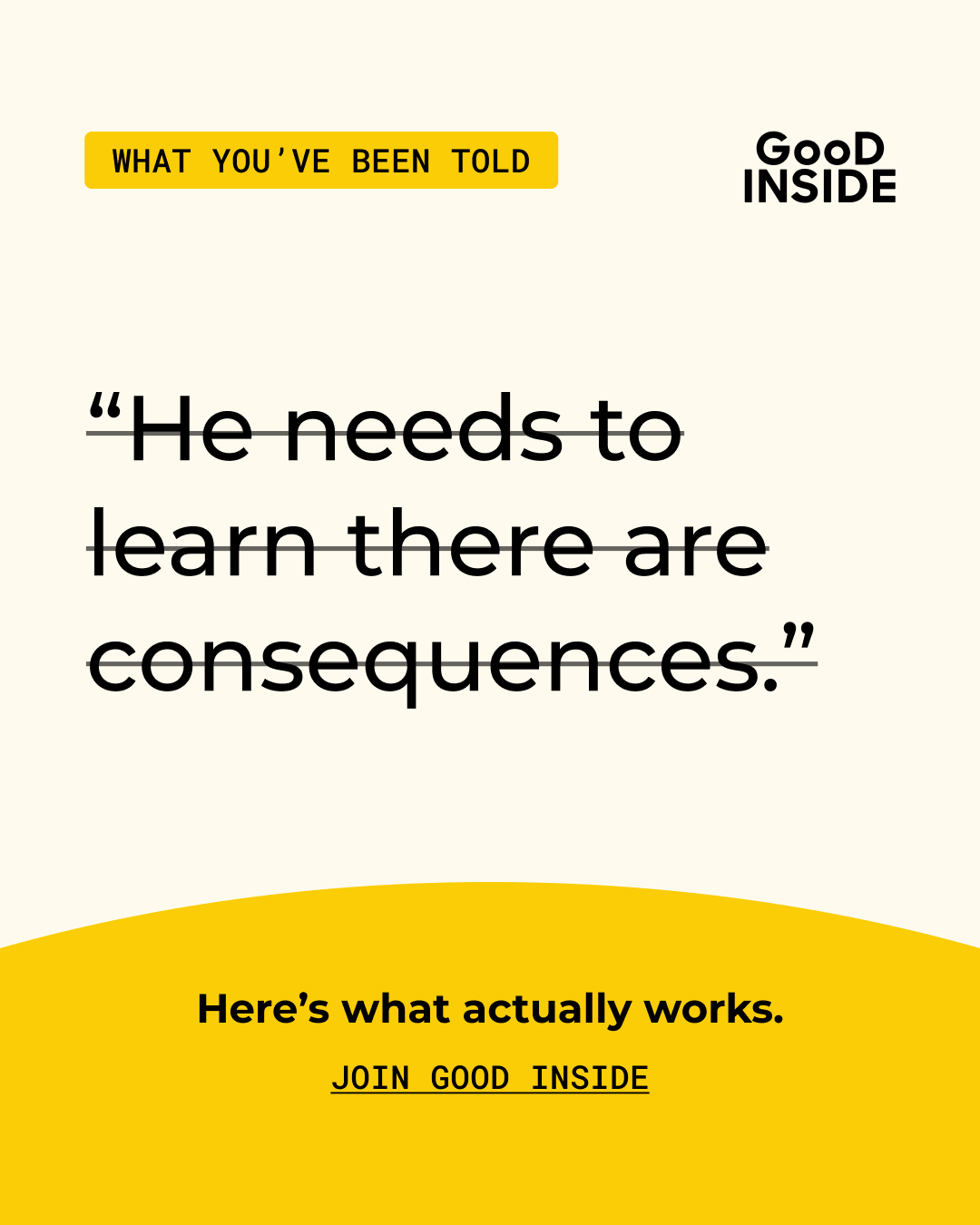Dr. Becky at Good Inside Facebook ad