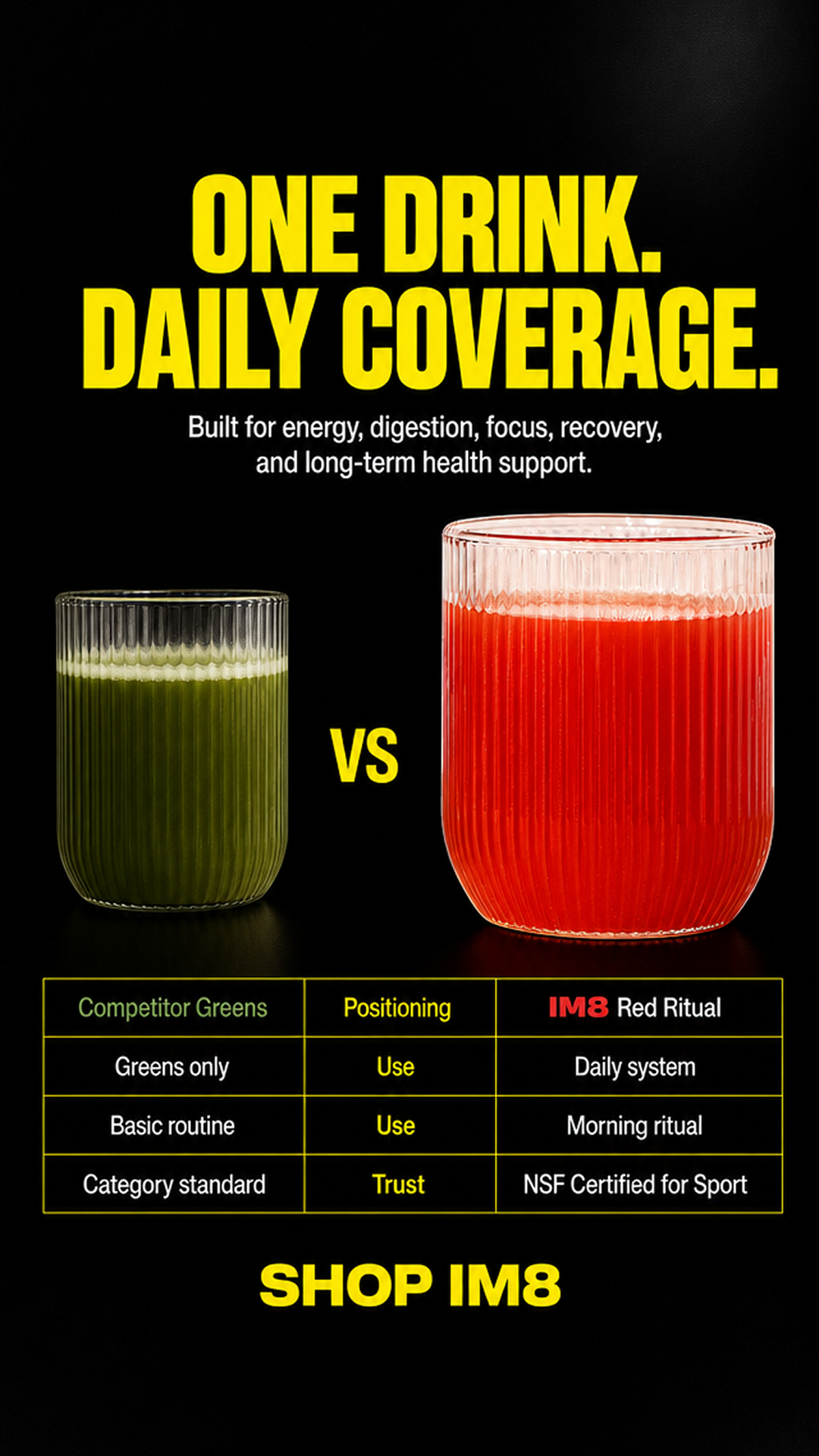 IM8 Health Facebook ad