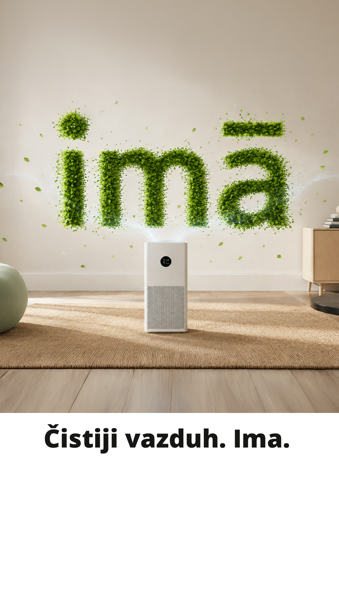 Ananas.rs Facebook ad: Prečišćivači vazduha? Ima.