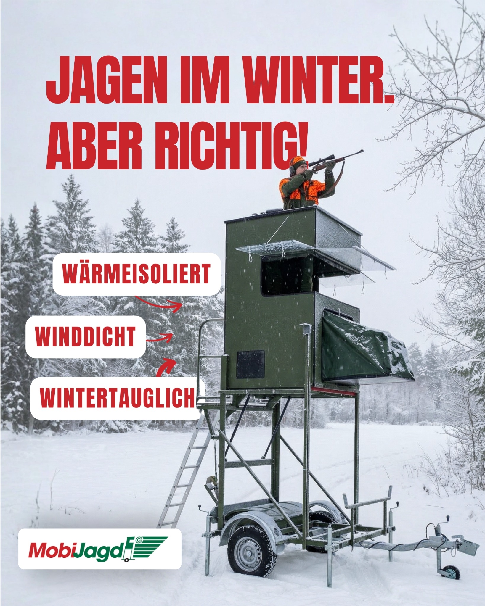 Mobile Jagdkanzel Facebook ad