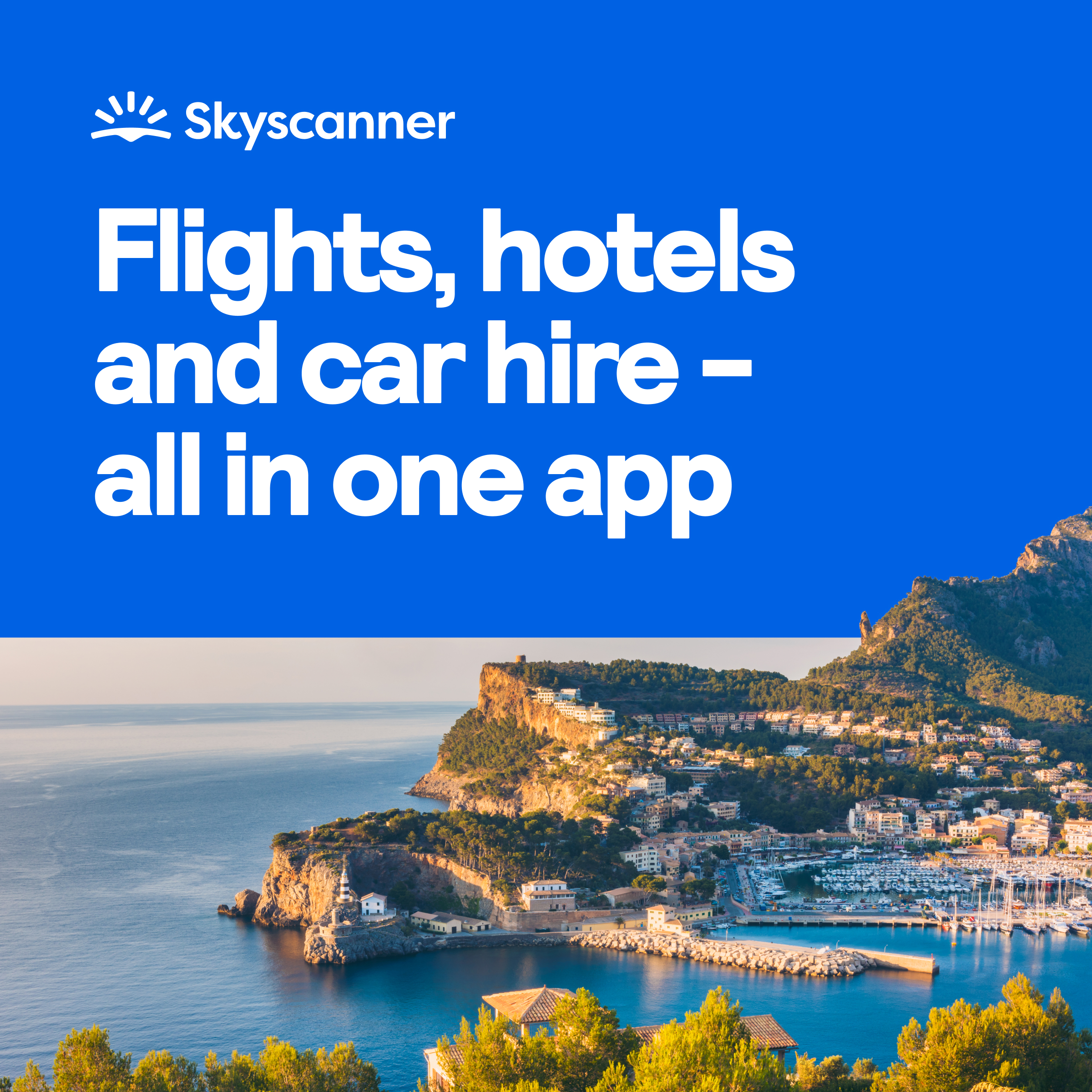 Skyscanner Facebook ad