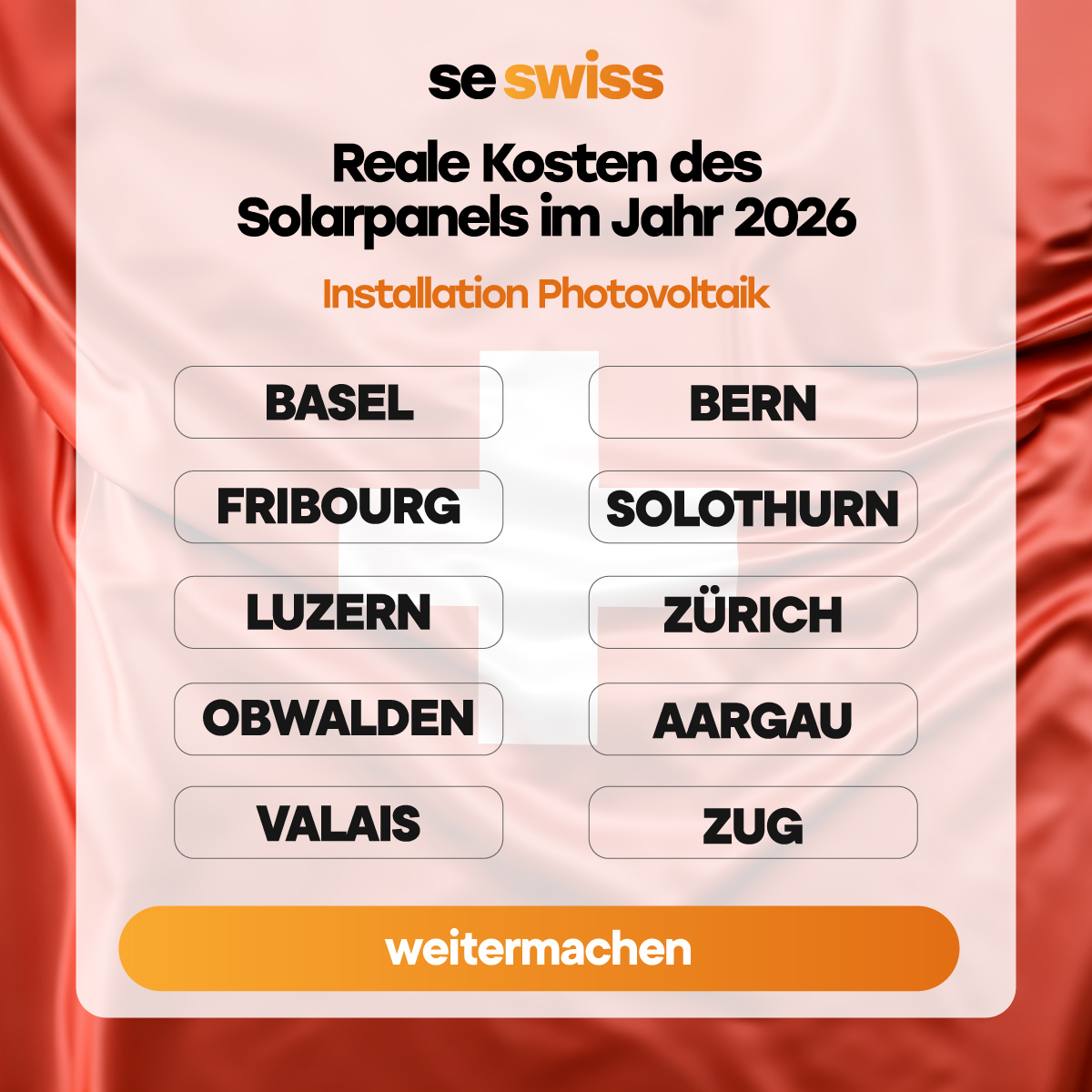 SE Swiss Facebook ad