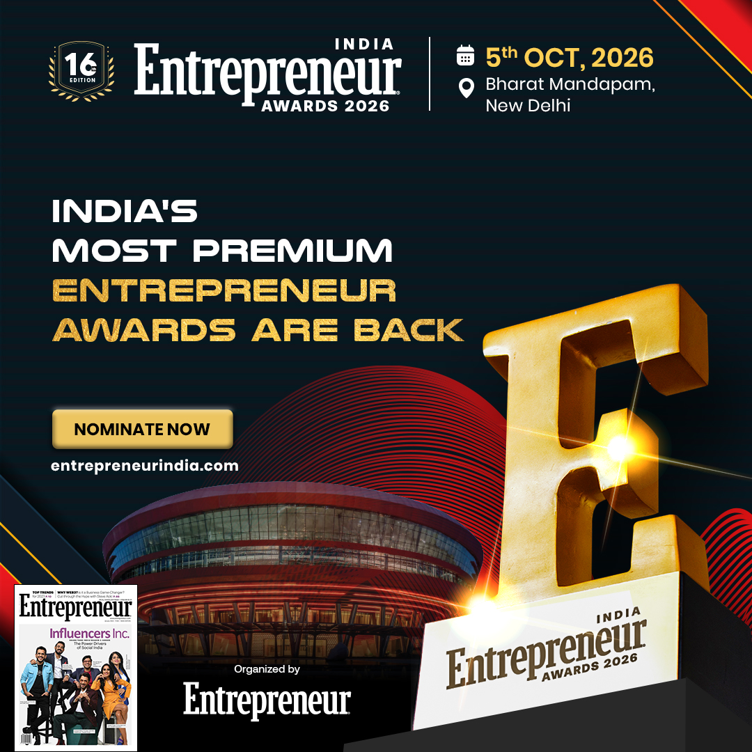Entrepreneur India Facebook ad: Entrepreneur India Awards 2026: Nominate Now!