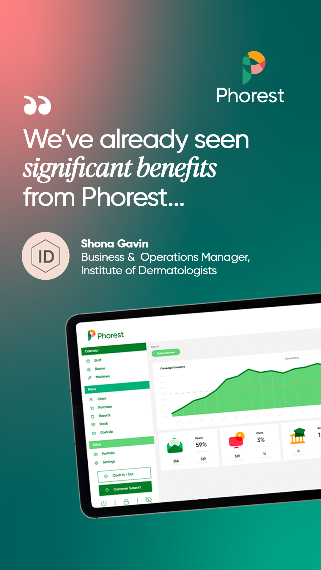 Phorest Salon Software Facebook ad