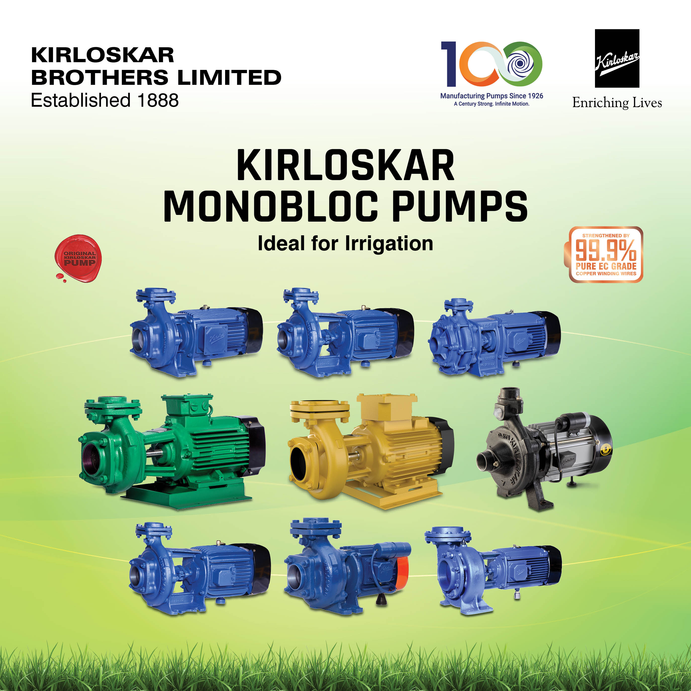 Kirloskar Brothers Limited Facebook ad
