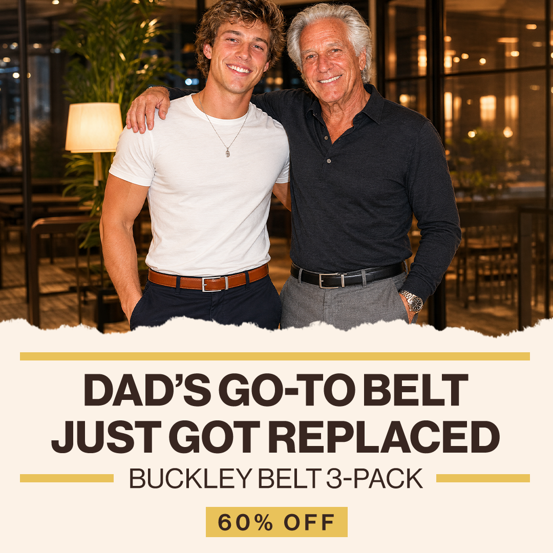 Buckley Belts Facebook ad