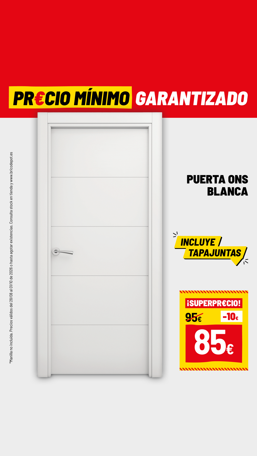 Brico Depôt España Facebook ad: SUPERPRECIOS de septiembre