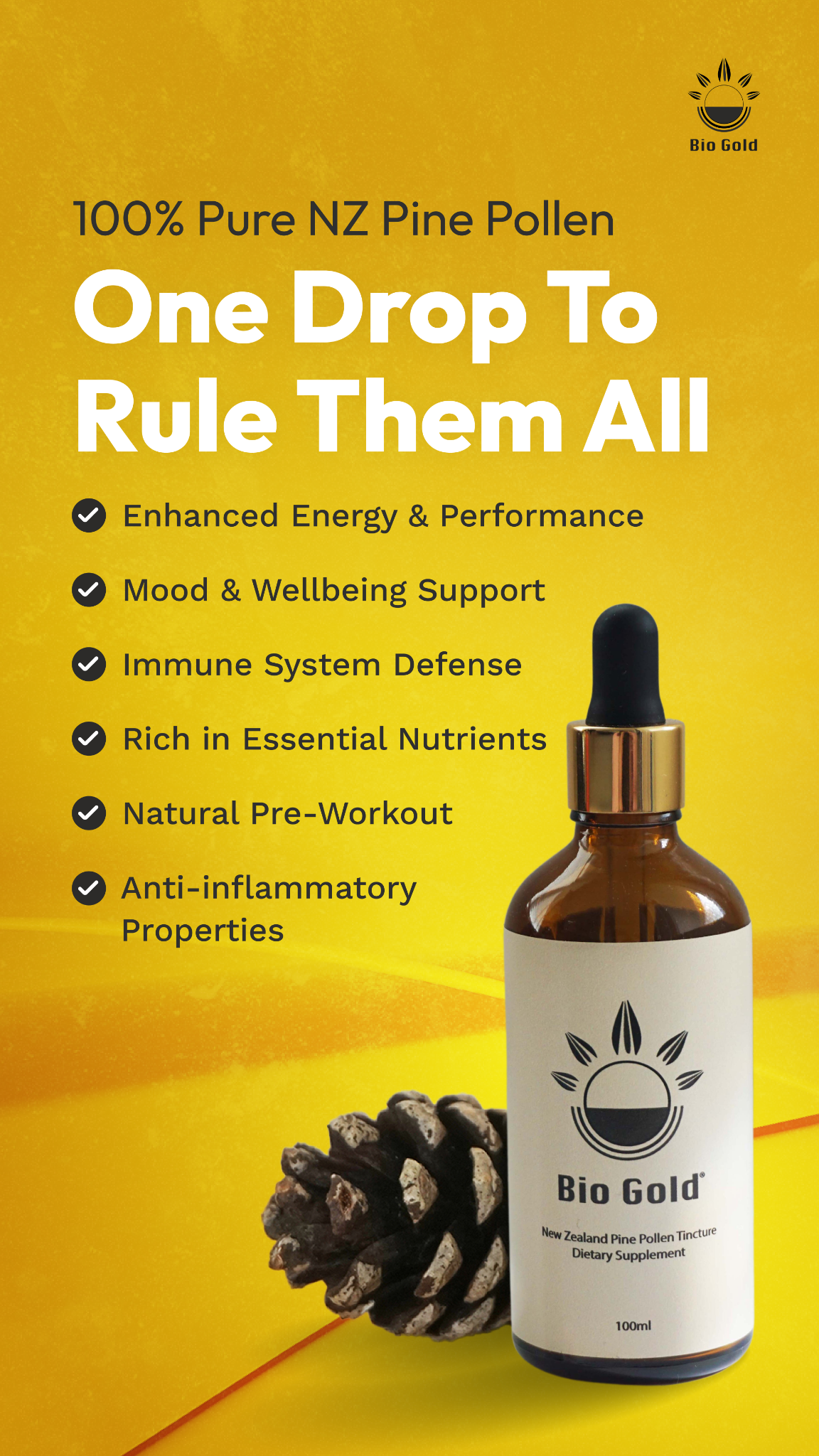 Bio Gold NZ Facebook ad