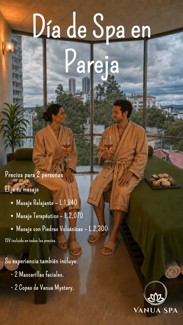 Vanua Spa Facebook ad: Día de Spa en Pareja