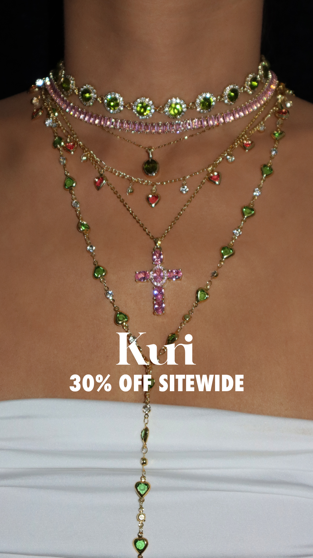 Kuri jewelry Facebook ad