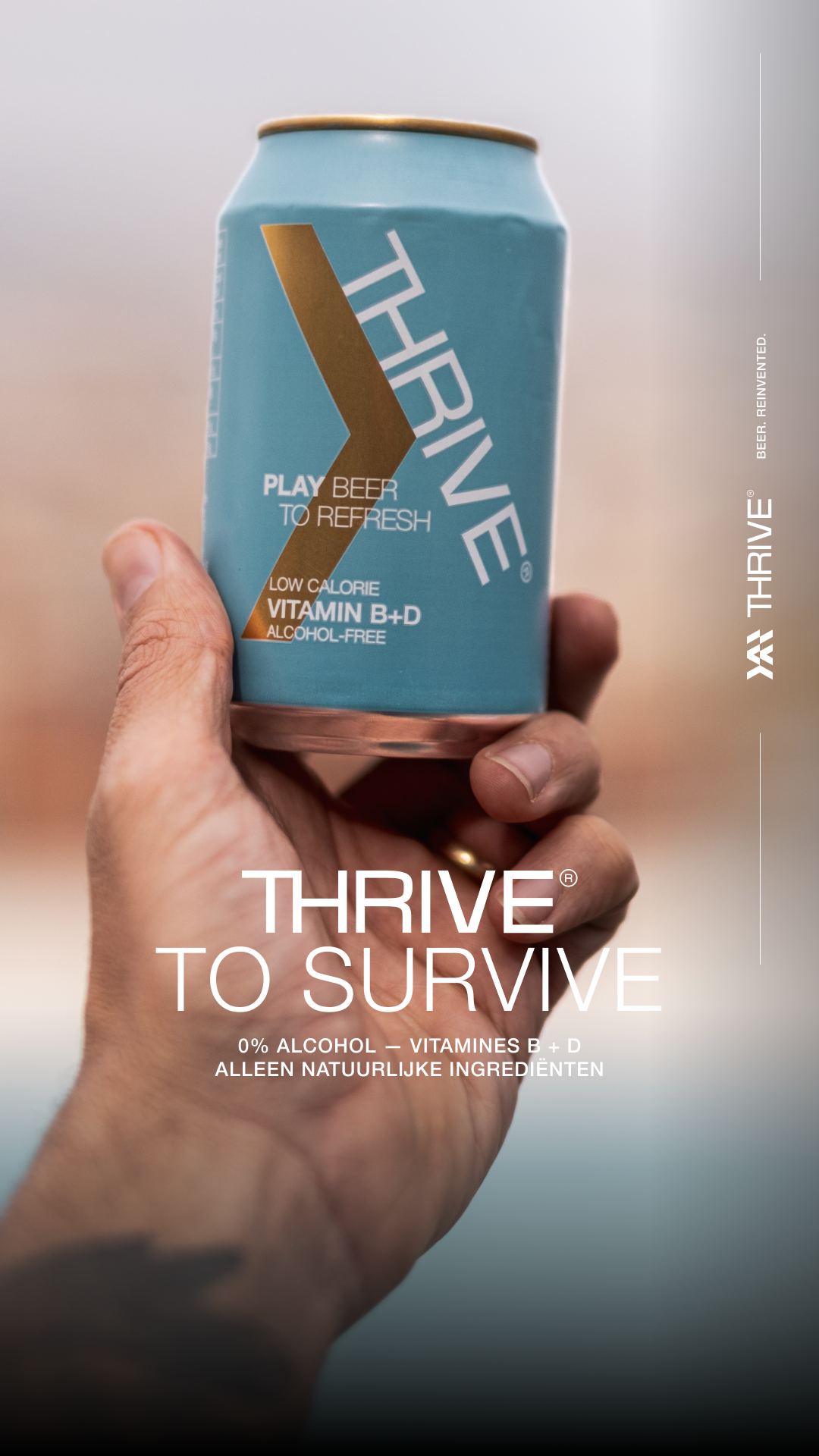 Thrive Beer Facebook ad