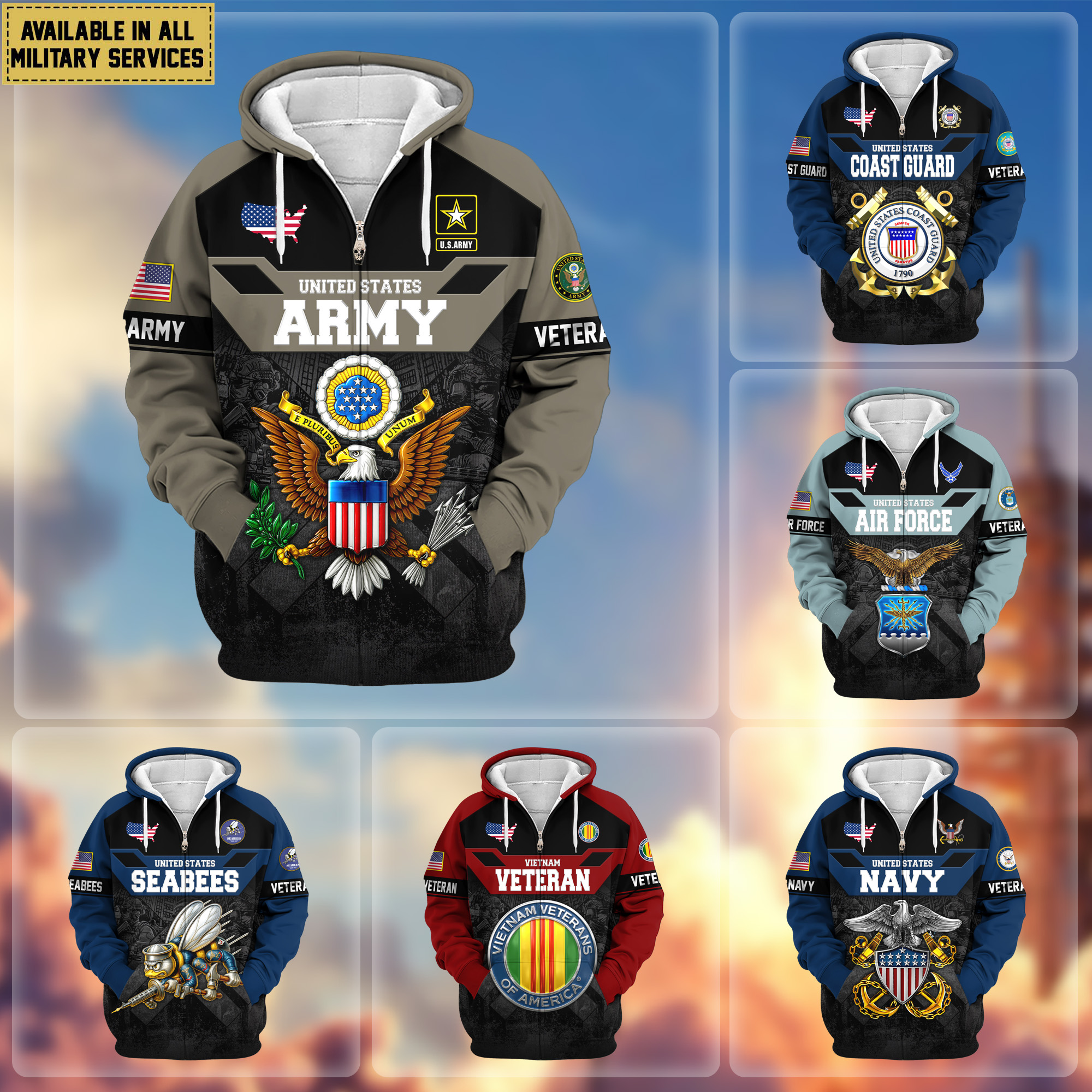 Honoring All Who Served Facebook ad